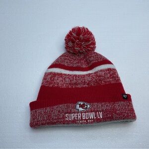 NFL Kansas City Chiefs Super Bowl LV Champions ‘47 Pom Stocking Hat